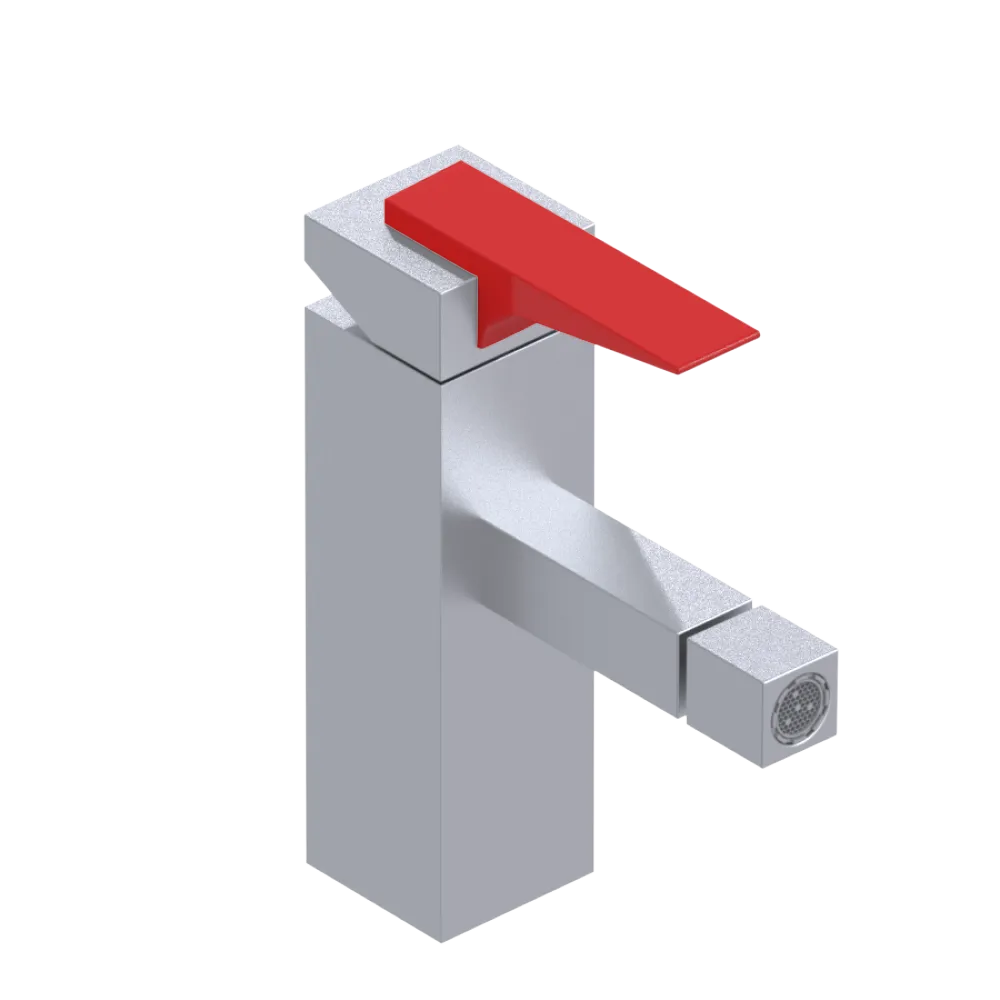 Rubinet Single Control Bidet Fitting (less drain) Satin Chrome