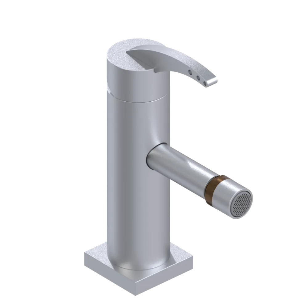 Rubinet Single Control Bidet Fitting (less drain) Satin Chrome
