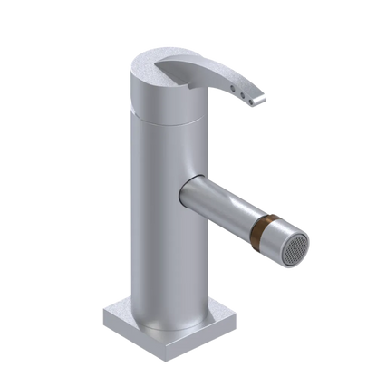 Rubinet Single Control Bidet Fitting (less drain) Satin Chrome