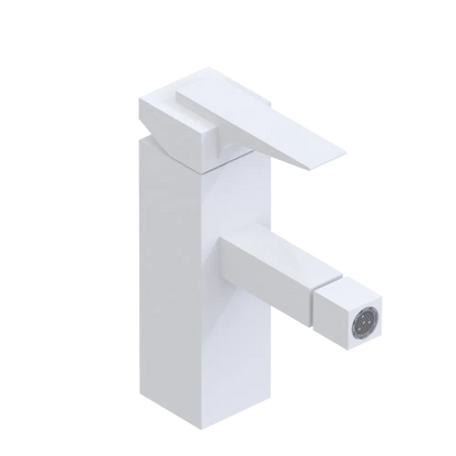 Rubinet Single Control Bidet Fitting (less drain) Matt White
