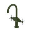 Rubinet Single Hole Dual Handle Lav. Set with LaSalle Spout (less drain) Green Envy