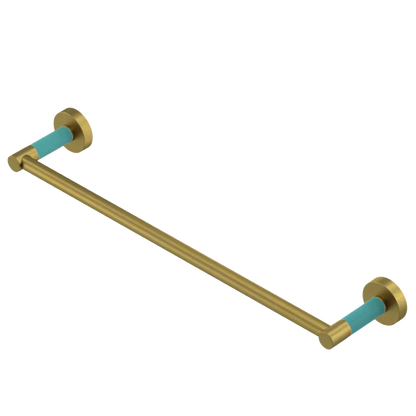 Rubinet Towel Bar 24" Antique Brass Matt
