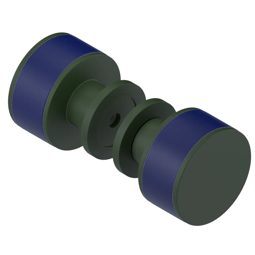 Rubinet Shower Door Knob (set) Green Envy