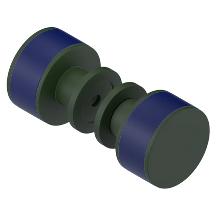Rubinet Shower Door Knob (set) Green Envy