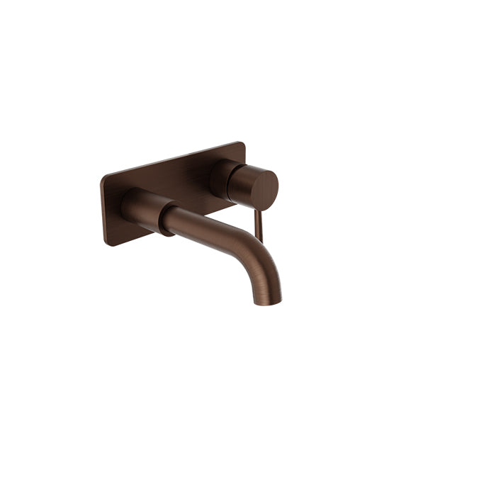 Baril Trim only for single lever wall-mounted lavatory faucet, drain not included