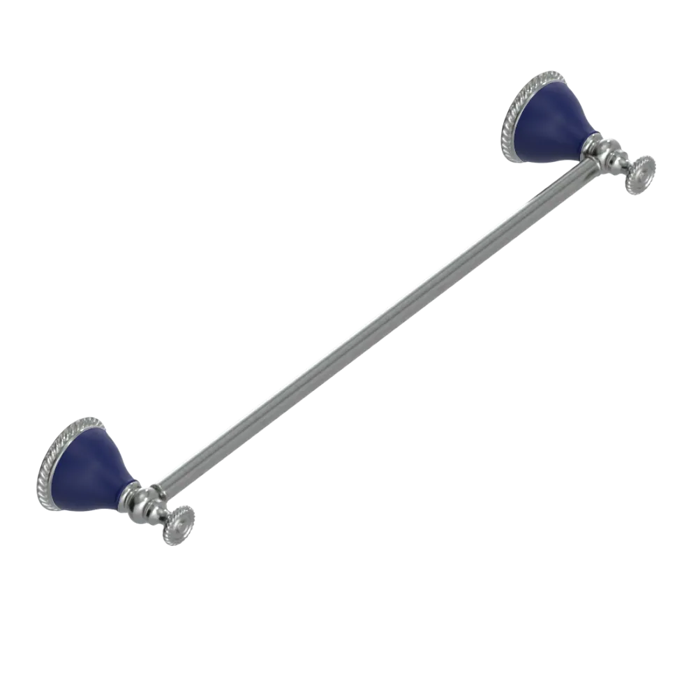 Rubinet Towel Bar 18" Satin Nickel