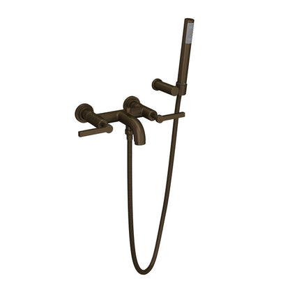 ROHL Lombardia Wall Mount Exposed Tub Set With Handshower