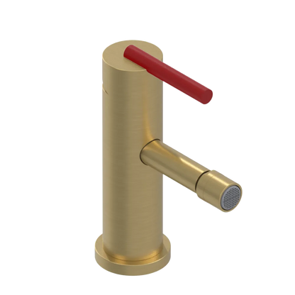 Rubinet Single Control Bidet Fitting (less drain) Satin Brass