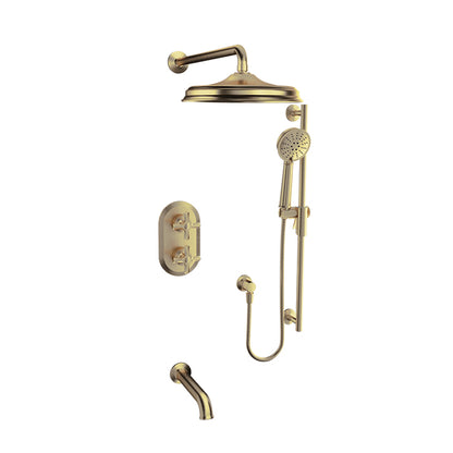 Baril Complete thermostatic pressure balanced shower kit