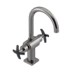 Rubinet Single Hole Dual Handle Lav. Set. (less drain) Polished Nickel