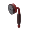 Rubinet 3 Function Hand Held Shower Only Maroon