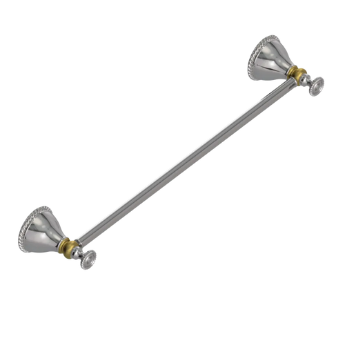 Rubinet Towel Bar 24" Polished Nickel