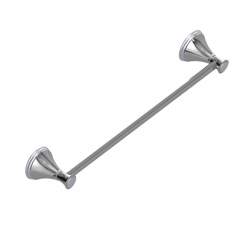Rubinet Towel Bar 24" Polished Nickel