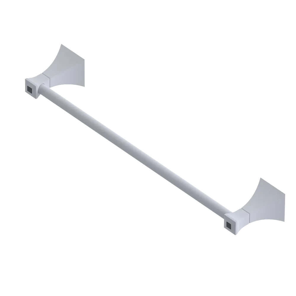 Rubinet Towel Bar 18" Matt White