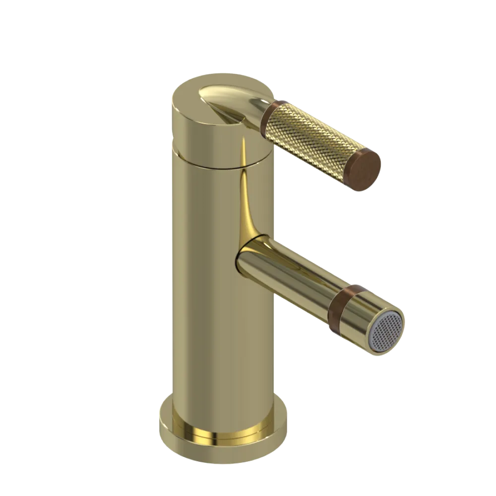 Rubinet Single Control Bidet Fitting (less drain) Gold