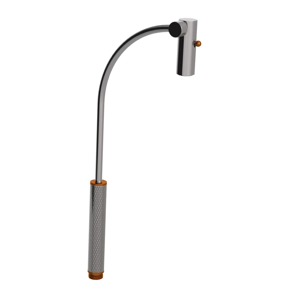 Rubinet Hand Held Shower Bidet Only Polished Nickel