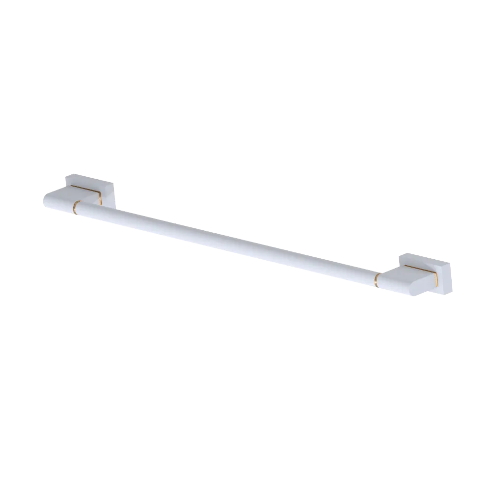 Rubinet Towel Bar 18" Matt White