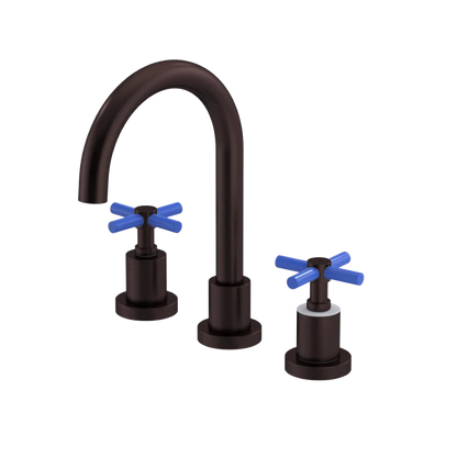 Rubinet Widespread Lav. Set. (less drain) Oil Rubbed Bronze