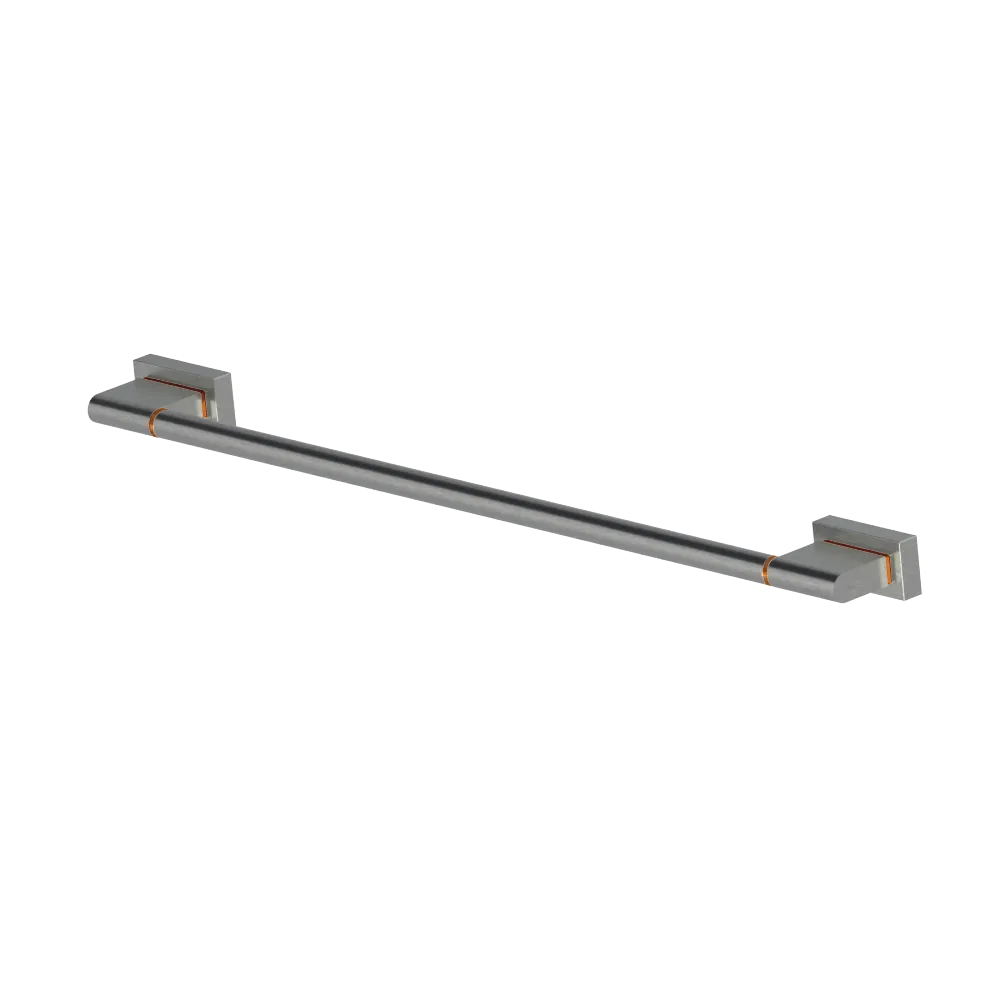 Rubinet Towel Bar 18" Satin Nickel