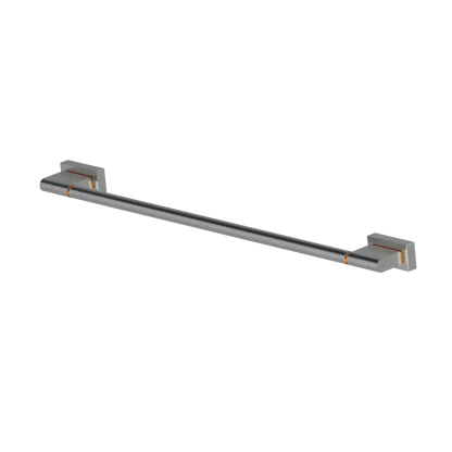 Rubinet Towel Bar 18" Satin Nickel