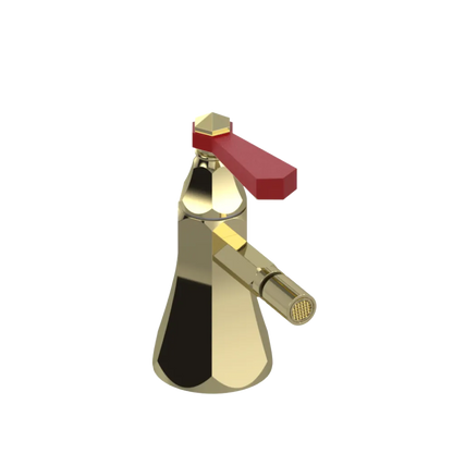 Rubinet Single Control Bidet Fitting (less drain) Gold