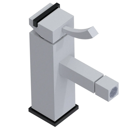 Rubinet Single Control Bidet Fitting (less drain) Matt White