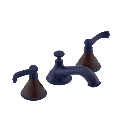 Rubinet Widespread Lav. Set. (less drain) Midnight Blue