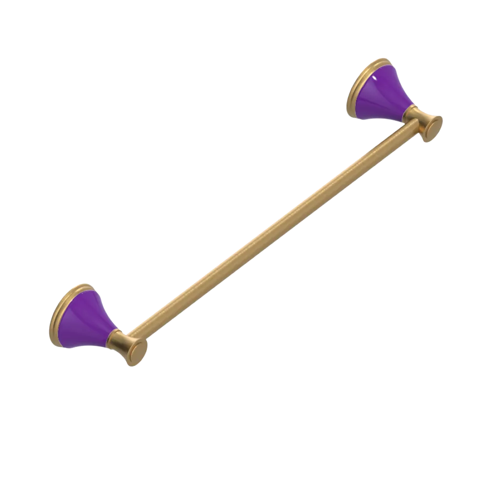 Rubinet Towel Bar 18" Satin Gold