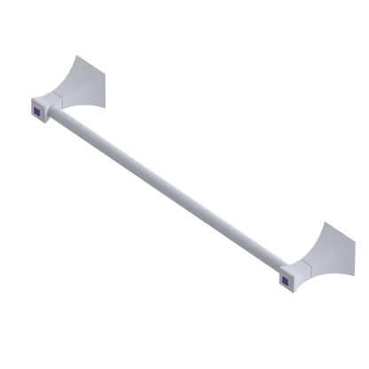 Rubinet Towel Bar 24" Matt White