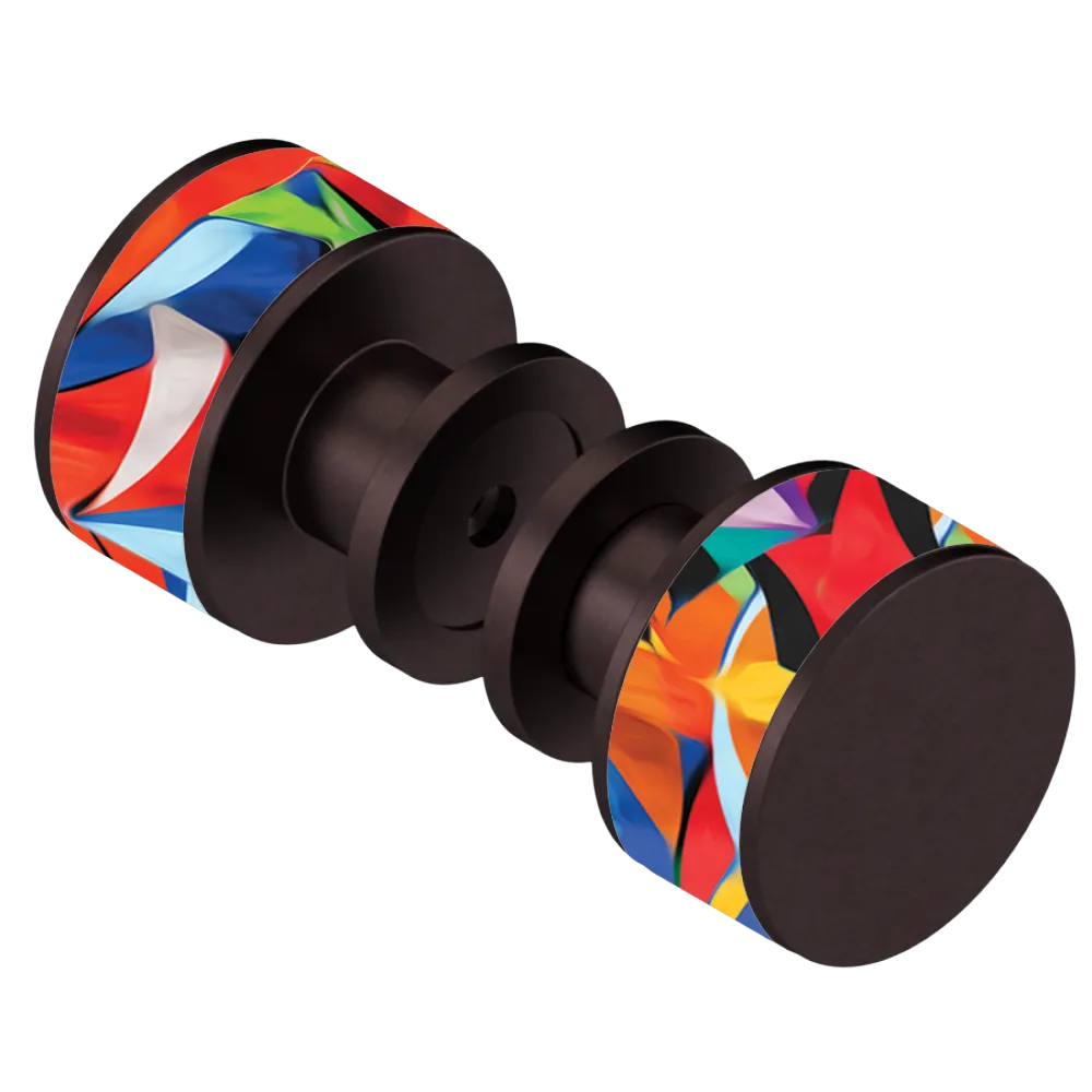 Rubinet Shower Door Knob (set) Oil Rubbed Bronze