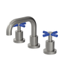 Rubinet Widespread Lav. Set. (less drain) Satin Nickel
