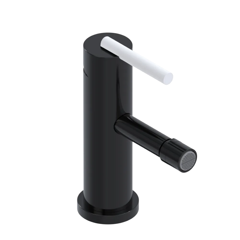 Rubinet Single Control Bidet Fitting (less drain) Black