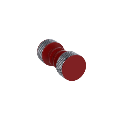 Rubinet Shower Door Knob (set) Maroon