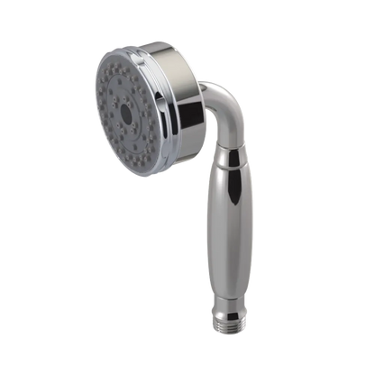 Rubinet 3 Function Hand Held Shower Only Polished Nickel