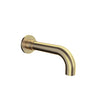 Baril Round modern tub spout without diverter 1/2" F