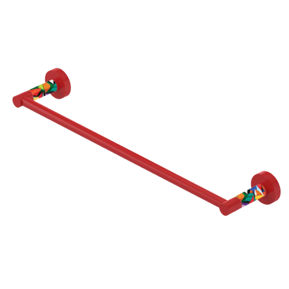 Rubinet Towel Bar 18" Red