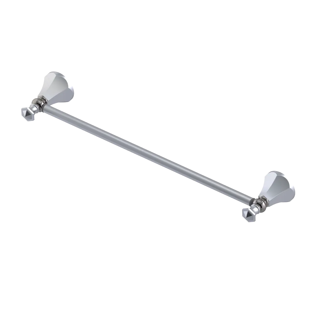 Rubinet Towel Bar 24" Satin Chrome