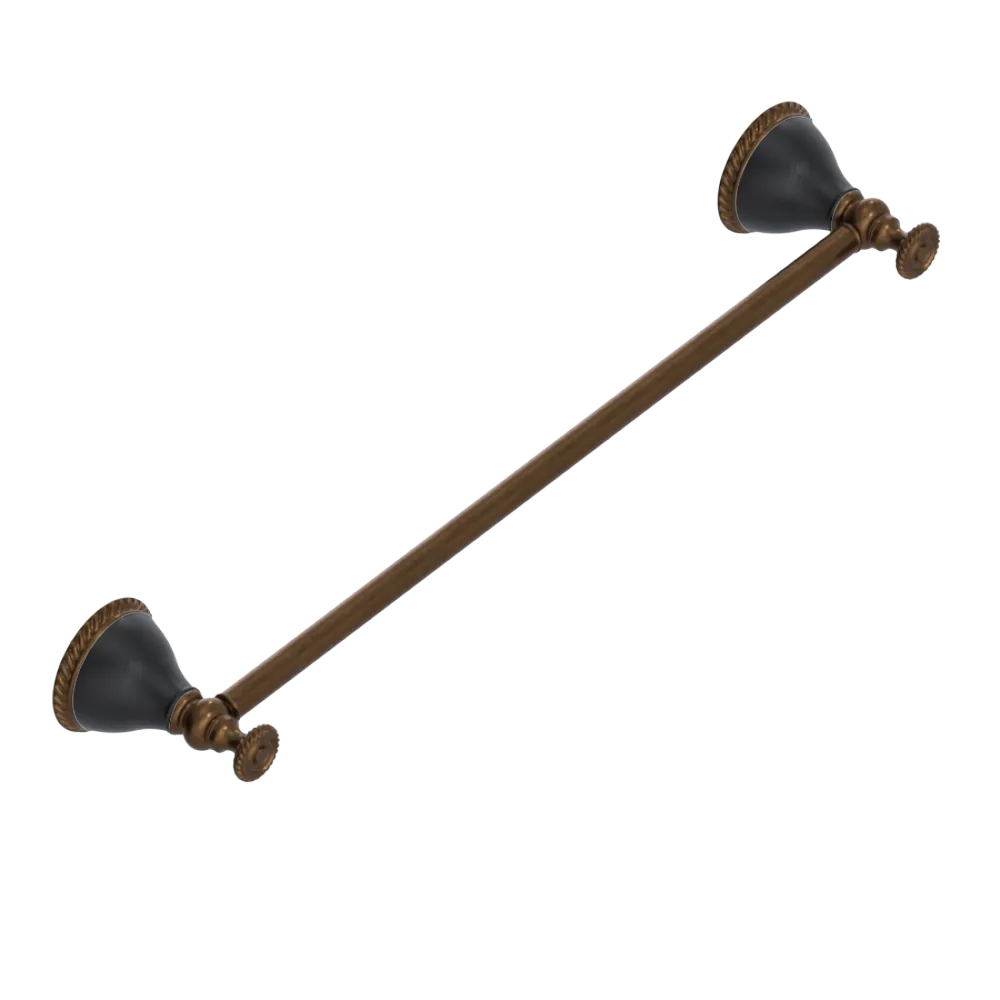 Rubinet Towel Bar 18" Tuscan Brass