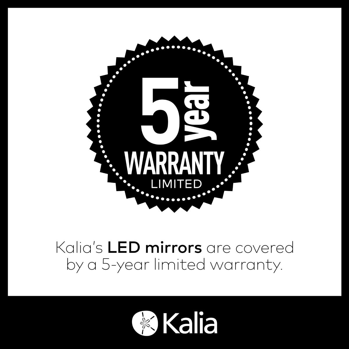 KALIA NOXLED-illuminated bathroom mirror - 30" x 30"