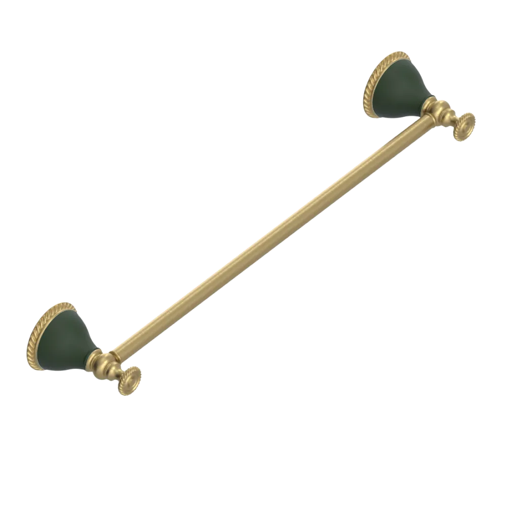 Rubinet Towel Bar 18" Satin Brass