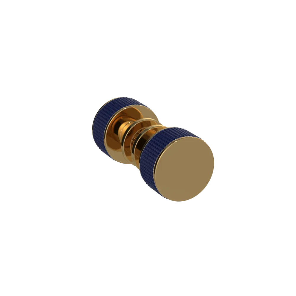 Rubinet Shower Door Knob (set) Gold