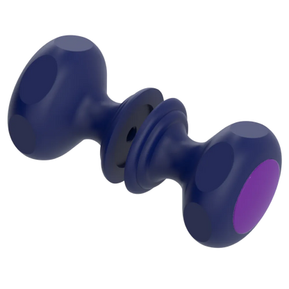 Rubinet Shower Door Knob (set) Midnight Blue