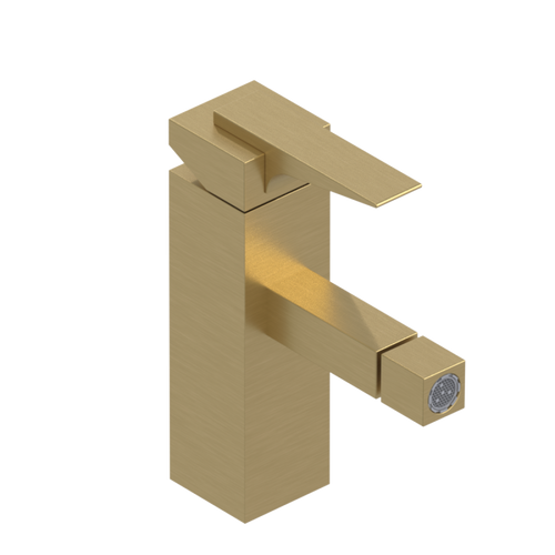 Rubinet Single Control Bidet Fitting (less drain) Satin Gold