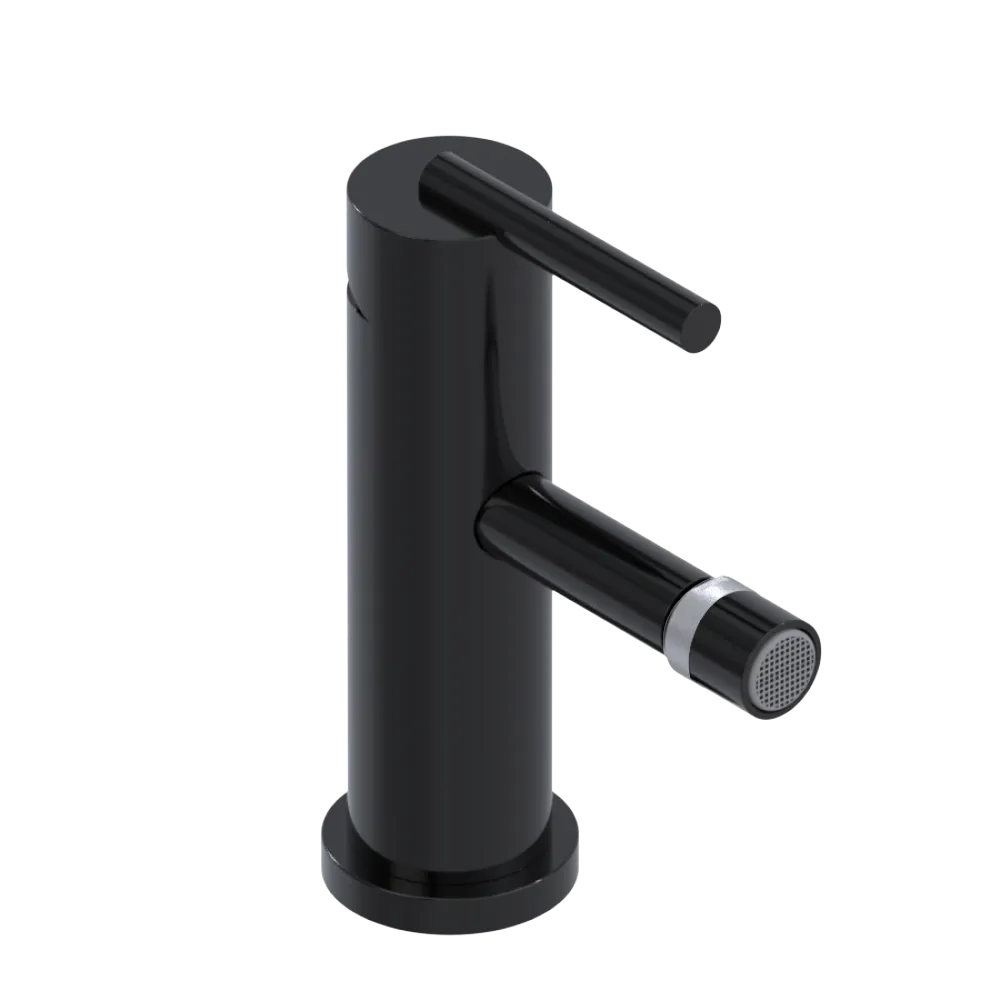 Rubinet Single Control Bidet Fitting (less drain) Black