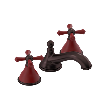 Rubinet Widespread Lav. Set. (less drain) Oil Rubbed Bronze