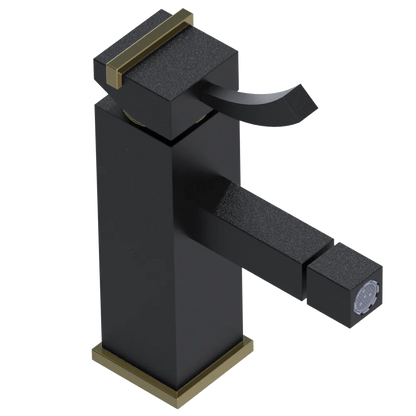 Rubinet Single Control Bidet Fitting (less drain) Matt Black