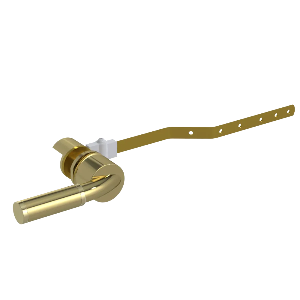 Rubinet Trip Levers Natural Brass