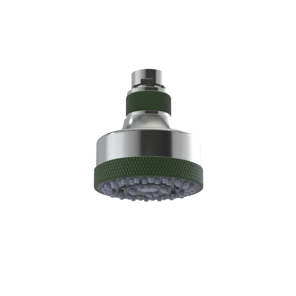 Rubinet 3 FUNCTION SHOWER HEAD Satin Nickel