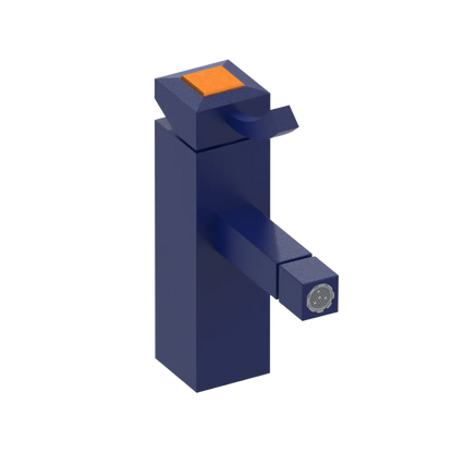 Rubinet Single Control Bidet Fitting (less drain) Midnight Blue
