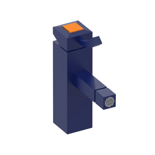 Rubinet Single Control Bidet Fitting (less drain) Midnight Blue